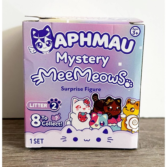 Aphmau mystery MeeMeows Surprise Figure litter 2 -Cinnamon Roll Cat - Picture 7 of 8